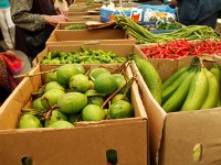 Asian vegetables at Market